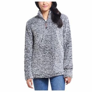 Vintage Cozy ❄️ Half Zip Sherpa Pullover Jacket